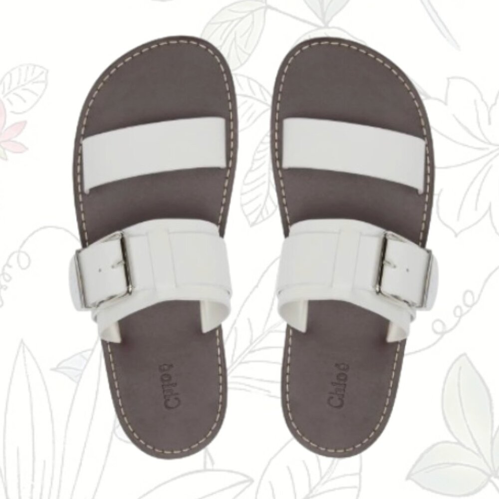 Chloé Rebecca Slide Sandal Size 38 - Picture 1 of 13